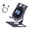 Black, variant on Lightweight Aluminum Phone Tablets Cooling Pad 3200RPM Fan Efficient Heat Dissipation Foldable For Travel And Offices