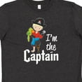 thumbnail image 4 of Inktastic I'm the Captain- Pirate Boy Youth T-Shirt, 4 of 5