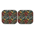 thumbnail image 7 of Xecao Snake And Flower for Foldable Car Sun Shades (2-Pack) offer sun protection with an easy-fold design for convenient windshield shading., 7 of 7