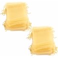 thumbnail image 1 of ZOUSSIQI Drawstring Bags, String Bag Small Bags 10 * 15cm with 100Pcs for Wedding (Gold) CA919-25866, 1 of 9