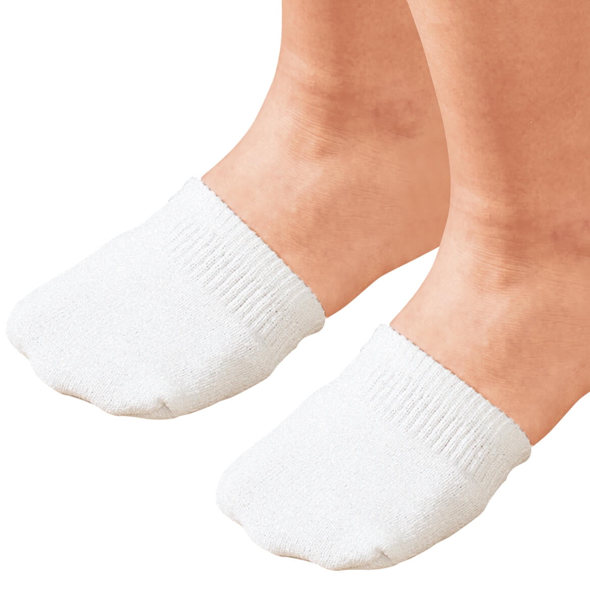 Toe Half Socks - 2 Pairs 