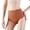 Gold, variant on Women Seamless High Waisted Briefs Tummy Control No Show Underwear