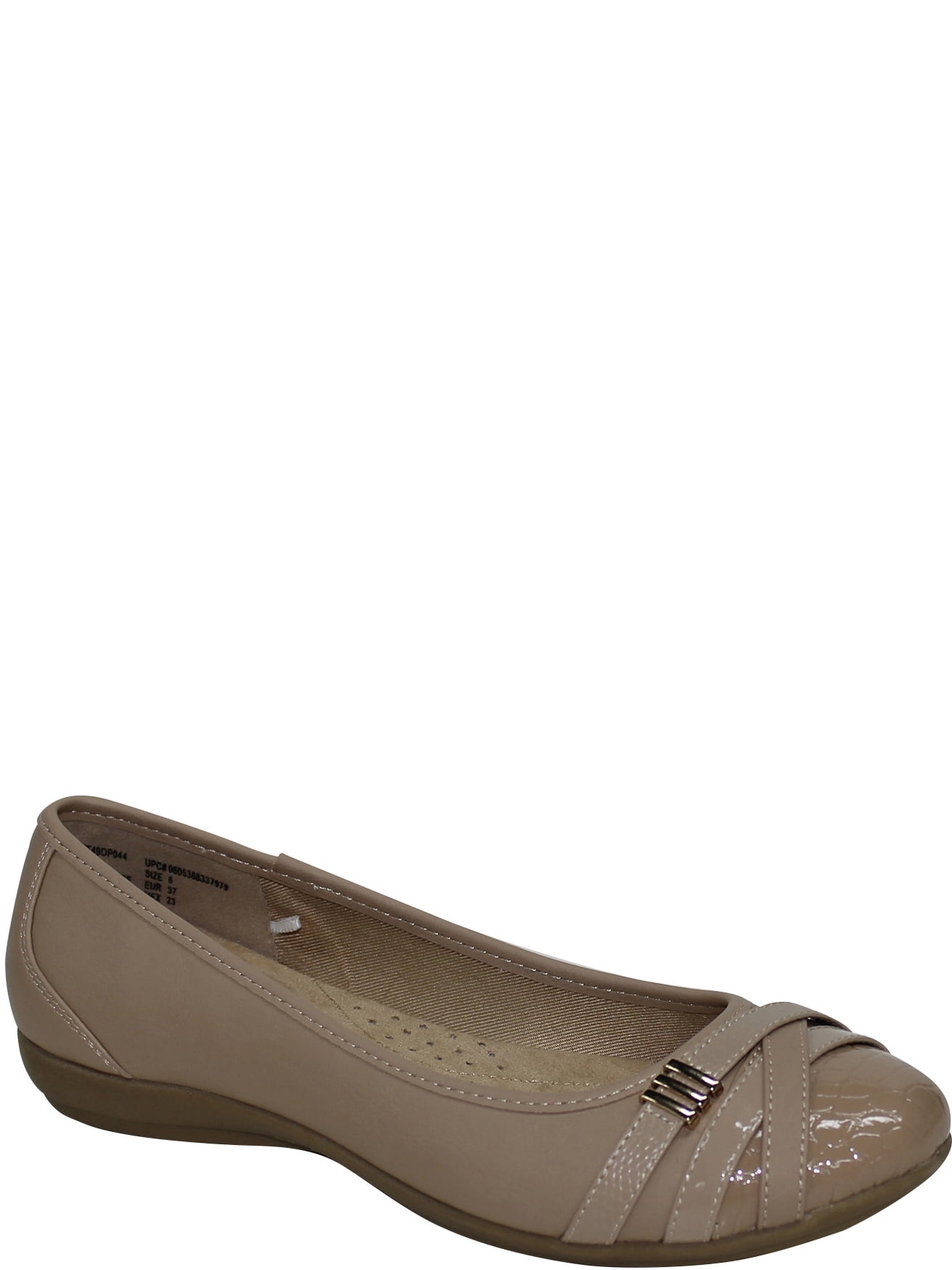 time and tru snakeskin flats