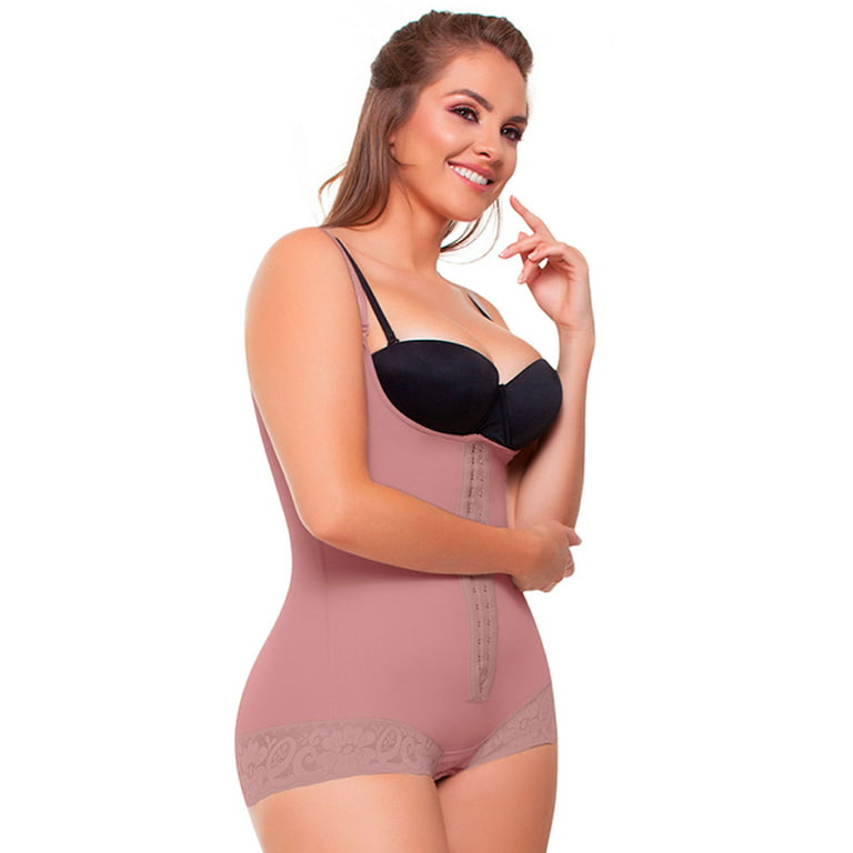 Fajitex Fajas Colombianas Reductoras y Moldeadoras High Compression  Garments After Liposuction Strapless Bodysuit 822770 