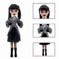 thumbnail image 5 of Wednesday doll and accessories, Addams collectibles with Thing and backpack, 5 of 5