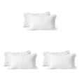 thumbnail image 4 of Transemion Throw Pillow Covers With Ruffle Border For Chic Touch White Softness And Comfort 3Set, 4 of 6