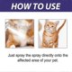 thumbnail image 4 of Tratamiento para la tiña de perros y gatos, reduce el crecimiento de microorganismos, spray antipicazón para el cuidado de la piel, 4 of 4