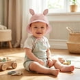 thumbnail image 5 of QSAWXQZ Baby Bucket Hat Breathable Solid Cotton Gauze Sun Hat for Summer Free Size, 5 of 7