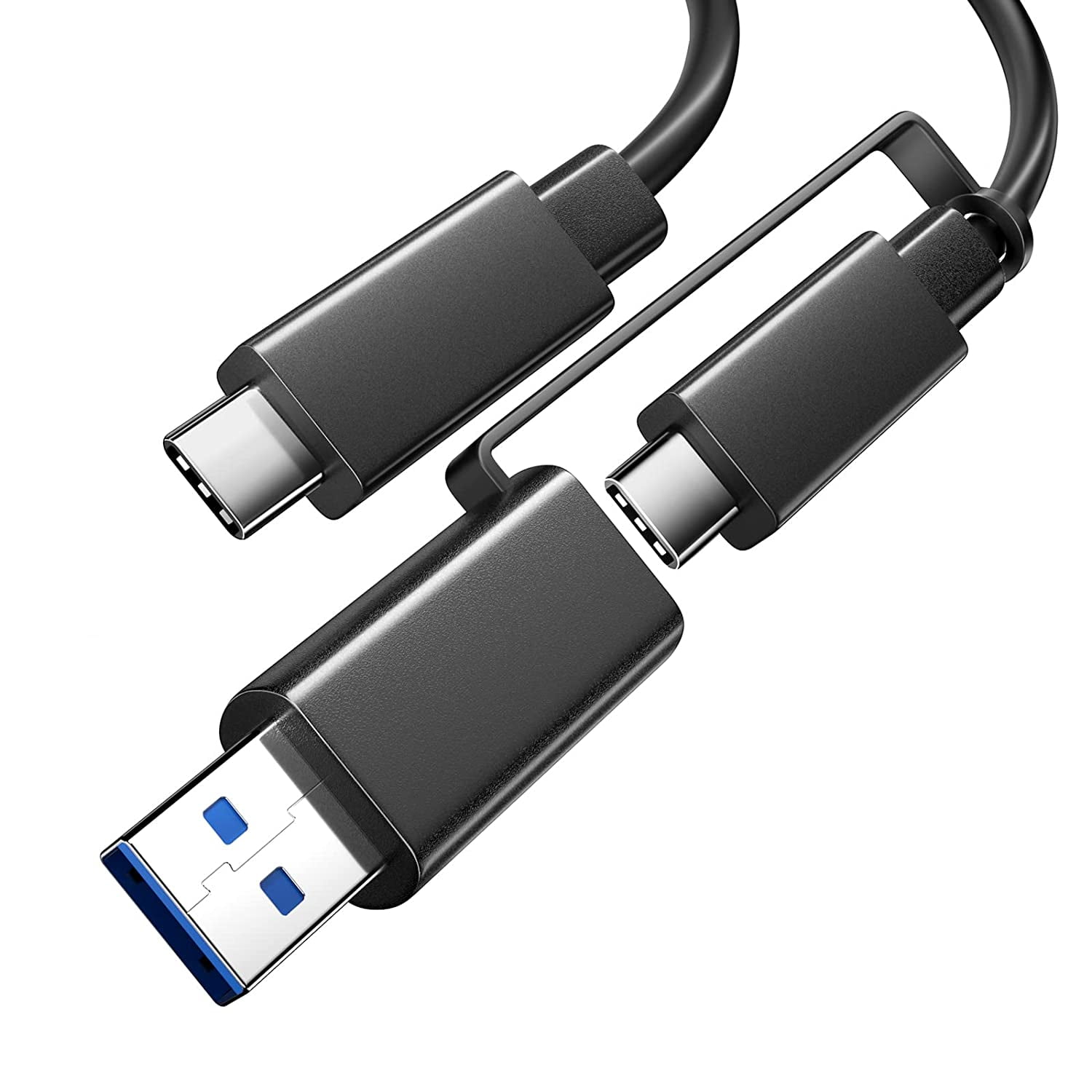 USB 4 Thunderbolt Cable, 3.3ft Thunderbolt 4 Cord Compatible with USBC