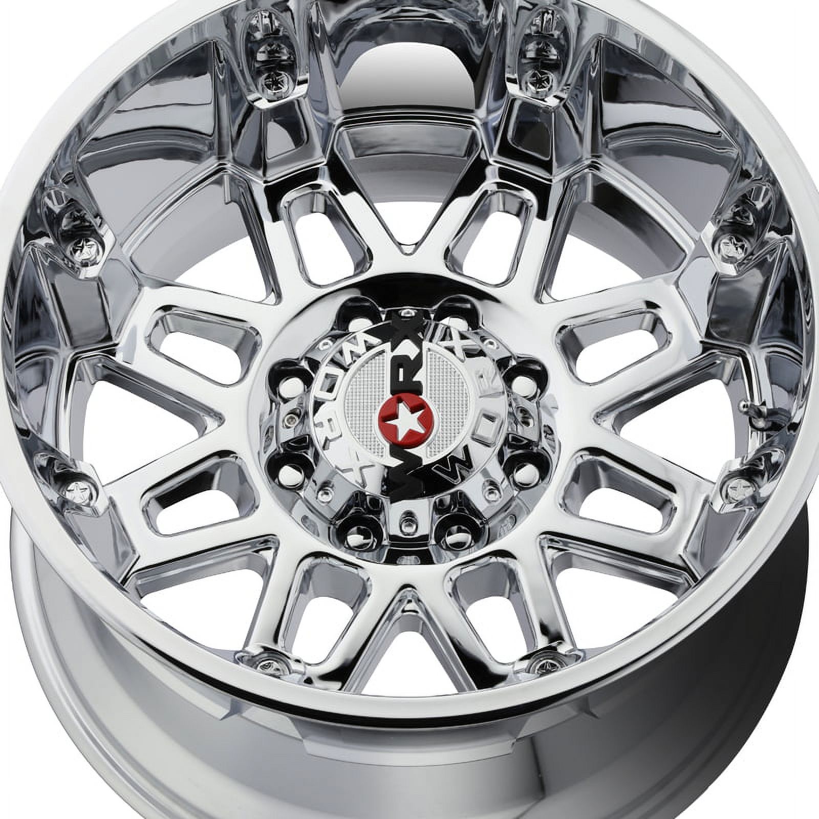 Worx 811C Conquest 20x12 8x165.1 44et Chrome Plated Wheel