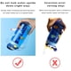 thumbnail image 4 of Botella de agua para niños de 16 oz con pajita abatible, asa de transporte flexible y botón fácil de presionar, sin BPA, muy adecuada para la escuela y la botella de agua deportiva para niños Adepaton WMZY-490-4, 4 of 8