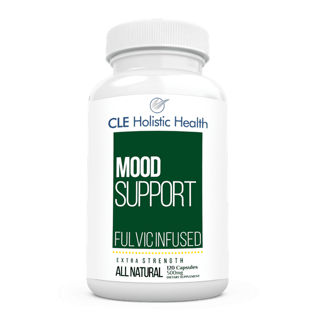 CLE All Natural Mood Effex | 120 Vegicaps | High Potency Natural Depression & Anxiety Relief Supplement