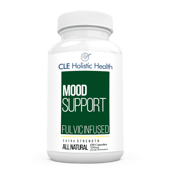 CLE Effex Humoristique Tout Naturel / 120 Végicaps / Supplément Naturel à Haute Puissance pour Soulager la Dépression et l'Anxiété