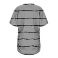 thumbnail image 4 of cfhntfmh Tops for Women Trendy Ruched Causal Print Loose Shirts Plus Size Comfy Round Neck Short Sleeve Tunic Tees, 4 of 6