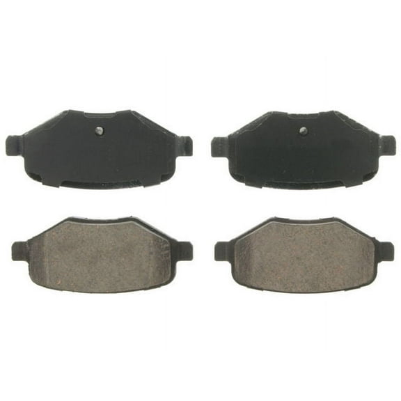 Rear Brake Pad Set - Compatible with 2011 - 2013, 2015 - 2016 Ford Explorer 2012
