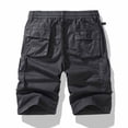 thumbnail image 4 of Aimik Cargo Shorts for Men Multi Pocket Plus Size Mens Shorts with Inner Lining Summer Cotton Breathable Shorts for Daily, 4 of 6