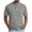 Gray, variant on Big & Tall Mens 3 Button Henley Short Sleeve Classic Tee Waffle Knit Breathable Summer Shirts Casual Work Tops Father's Day Gift