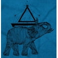 thumbnail image 2 of Spiritual Animal Elephant Triangle Sweatshirt for Men or Women Brisco Brands X, 2 of 6