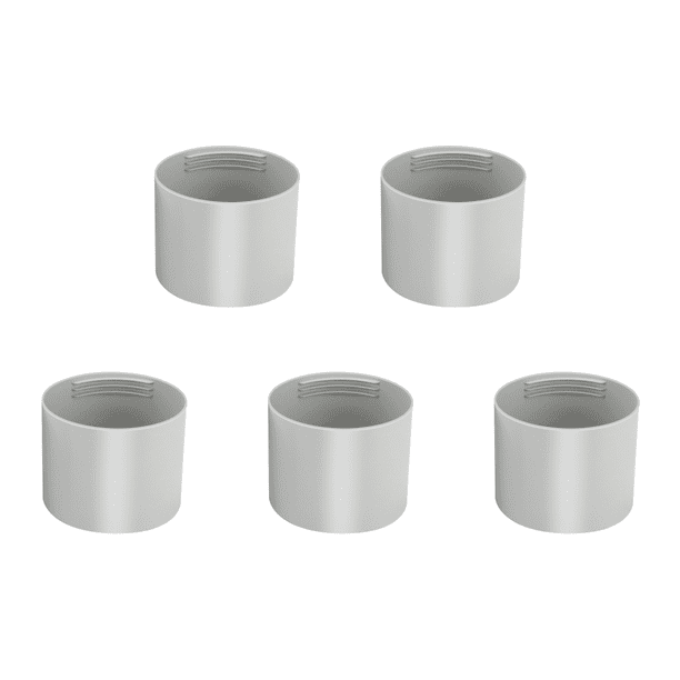Conector de escape Interfaz de aire acondicionado portátil Manguera roscada (130 mm)
