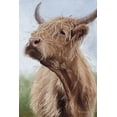 thumbnail image 2 of Cusson, Marie Elaine 23x32 Gold Ornate Wood Framed with Double Matting Museum Art Print Titled - Highland portrait I, 2 of 4