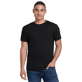 thumbnail image 4 of Gildan Men's DryBlend T-Shirt, Short Sleeve Crew Neck Classic Fit Comfort Tee, Black, XL, 4 of 6