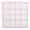 Pink(11.81"), variant on Cmyynna Coordinating Flat Waffle Weave Dish Cloth, Eight Pack, Pink