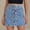 Blue 1, variant on Skirts for Women Skirt Half Skirt — Denim High Rise Pencil with Front Button Patch Pockets Women’s Stretchy Casual A-Line Skirt Blue 2 S