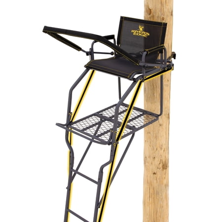 Rivers Edge® Jumbo Jack™ LS 1-Man Ladder Stand 19' Height Lockdown™ Strapping System RE676