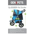 Gen7Pets Jogger Dog Stroller, Trailblazer Blue, 38"L x 23"W x 43"H