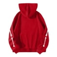 thumbnail image 2 of Aayomet Zip Up Hoodie Women Womens Hoodies Comfy Long Sleeve Hooded Sweatshirt Pullover for Women Casual Tops with Pocket,Red XL, 2 of 4