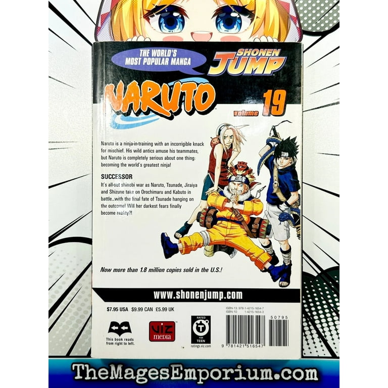 Naruto Naruto, Vol. 19, (Paperback) - Walmart.com