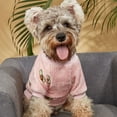 thumbnail image 3 of Knitted Dog Sweater Puppy Pajamas Thermal Doggie Winter Clothes Knitwear Pet Coats Cat Apparel, 3 of 8