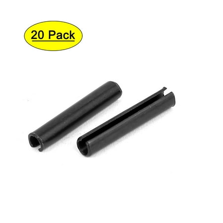 

M3x18mm Carbon Steel Split Spring Roll Dowel Pins Fasteners 20Pcs