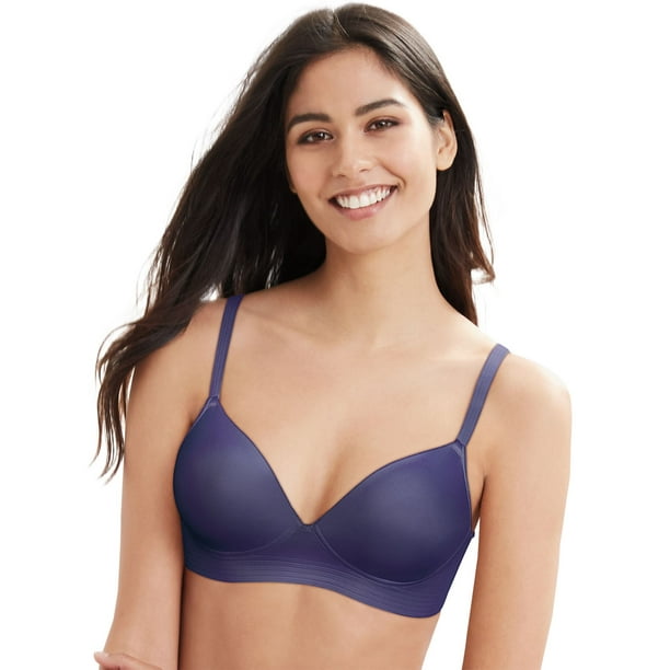 Hanes Womens Ultimate No Dig Support Smoothtec Wirefree Bra, XL 