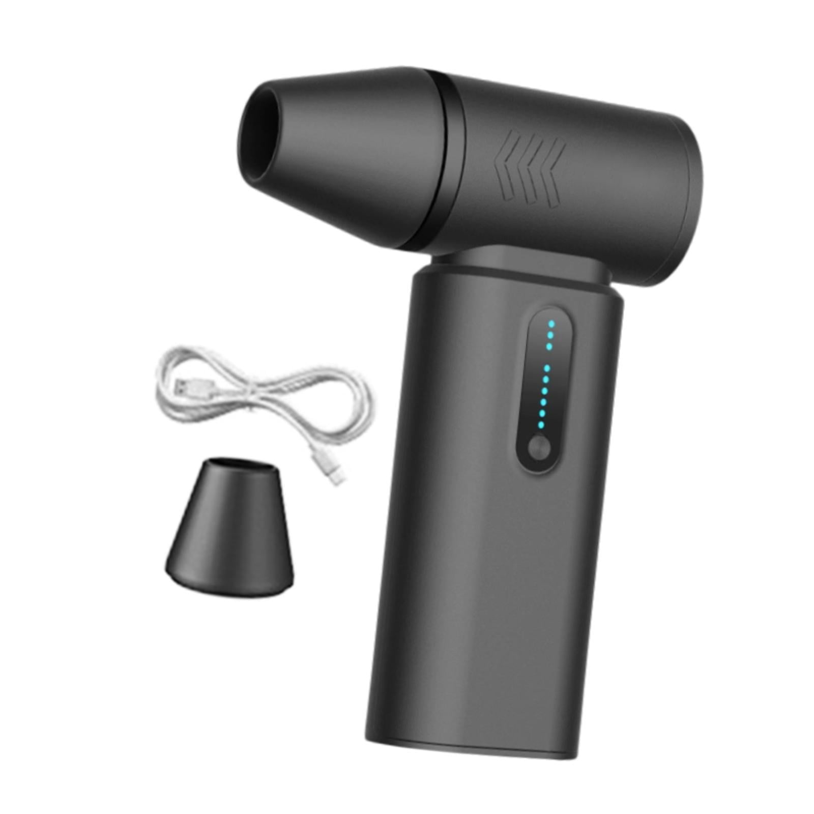Baoblaze Compressed Air Duster Powerful Fan for Efficient Cooling Hair Cleaning Black