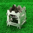 thumbnail image 3 of Lixada Camping Extérieur Portable Ultraléger Pliant en Acier Inoxydable avec Plateau Camping Pêche Randonnée Sac à Dos, 3 of 7