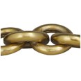 thumbnail image 4 of 16" x 3" Gold Aluminum Chain Sculpture, by DecMode, 4 of 7