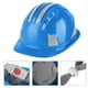 thumbnail image 5 of Tapa Protectora Para Sitio De Construcción, Casco De Seguridad ABS Con Ventilación, Casco De Seguridad Con Rayas Reflectantes, Azul, 5 of 7