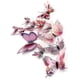 thumbnail image 1 of Mixed Of 12pcs 3d Pink Butterfly Wall Stickers Decor Art Decorationspink, 1 of 4