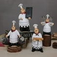 thumbnail image 5 of Italian Chef Figurine with Chalkboard – Collectible Kitchen Decor Statue for Home, Restaurant & Gifts | French Chef Design, 5 of 8