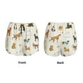 thumbnail image 6 of Sigee Dogs Funny Pets for Women's Athletic Shorts High Waisted Running Shorts Pocket Sporty Short Gym Elastic Workout Shorts, 6 of 9