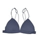 thumbnail image 3 of Sujetador LYUMO con cuello en V copas triangulares Bralette acolchado sin costuras para mujeres, 3 of 8