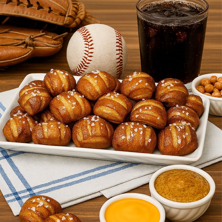 Marketside Soft and Savory Pretzel Bites Party Tray with Cheddar
