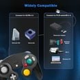 thumbnail image 2 of LUXMO Gamecube Controller, Wired Gaming Gamepad Controller for GameCube Video Game Console 1.8m/5.9ft, 2 of 7