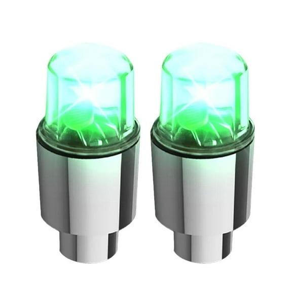 Lightweight Alloy LED Wheel Lights with Auto Sensor for Cars, Motorcycles, and Bikes, Boosting Night and Bad Weather Visibility