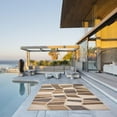 thumbnail image 4 of Tapis ECARPET Intérieur Extérieur Moderne pour Patio, Terrasse, Balcon Collection Kay, 4 of 9