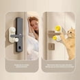 thumbnail image 5 of LIERTOUR Portable Door Stopper Security Lock for Home Hotel And Travel with Anti-Theft Door Blocker Design for Personal Safety to Secure Doors in Any Environment White, 5 of 6
