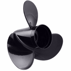 10 Aluminum Boat - Turning Point Propellers 21101010 Hustler Boat Propeller 9 x 10, 3 Blade Aluminum Right-Hand Rotation (Standard)