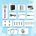 thumbnail image 5 of Portable Photo Booth Compatible with Any lpad, PhotoBooth Stand with Flight Case,Logo Custom,Remote Control RGB Lights for Christmas Parties Wedding(10.2/10.5" White), 5 of 15