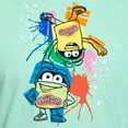 thumbnail image 3 of CafePress - Play Doh Cans Splatter T Shirt - Men's Fitted T-Shirt, 3 of 4